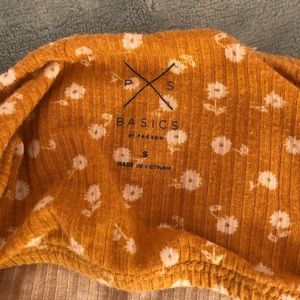 Pacsun strapless crop